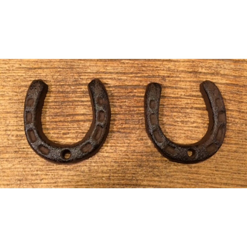 100 X-Small Horseshoes Rustic Cast Iron 2" Tall Set of One Hundred (100) 05211 - Picture 7 of 12